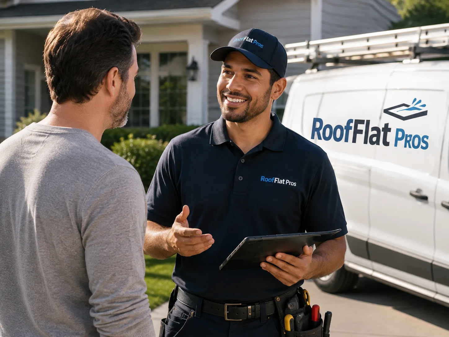Flat Roof Leak Repair Martelle, IA common questions